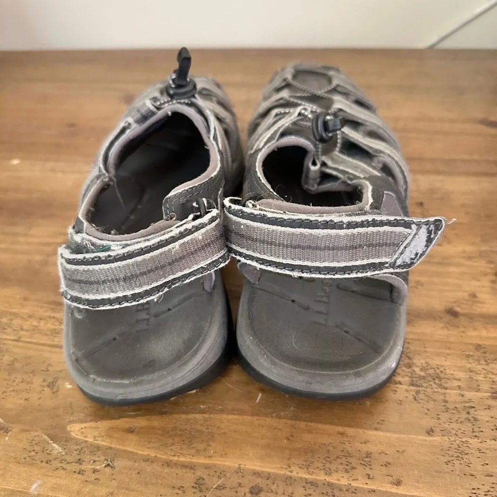 LL Bean Size 10.5 Men’s Explorer Outdoor Sports Fisherman Sandals Gray 274550
